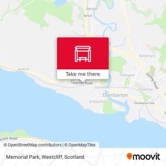 Memorial Park, Westcliff map