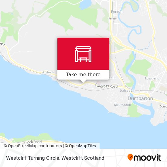 Westcliff Turning Circle, Westcliff map