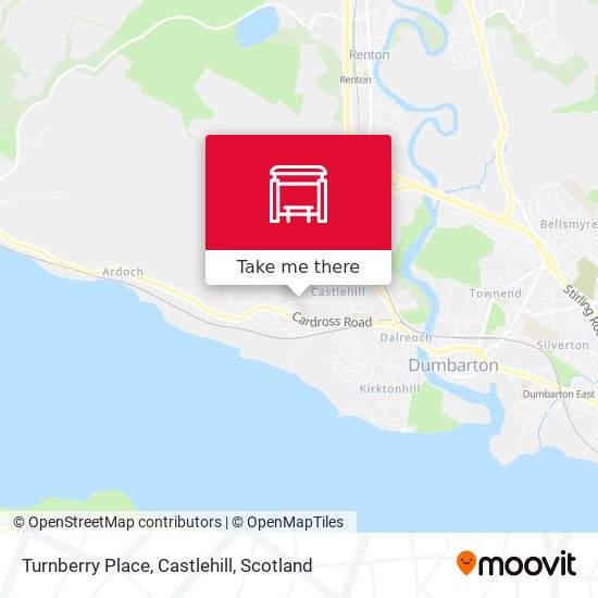 Turnberry Place, Castlehill map