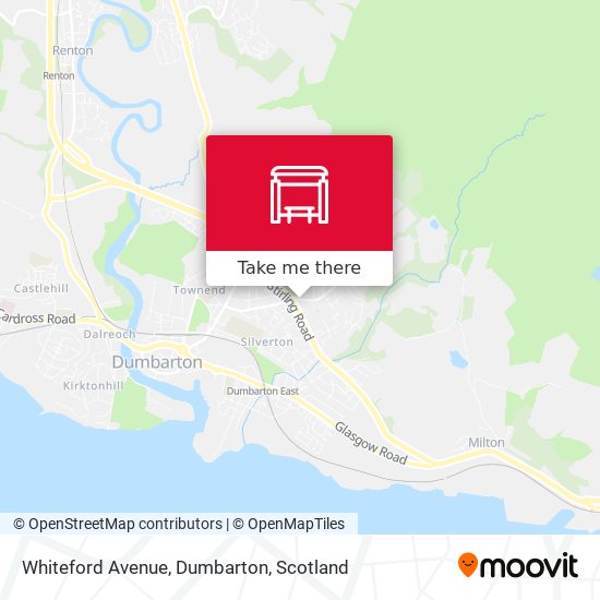 Whiteford Avenue, Dumbarton map