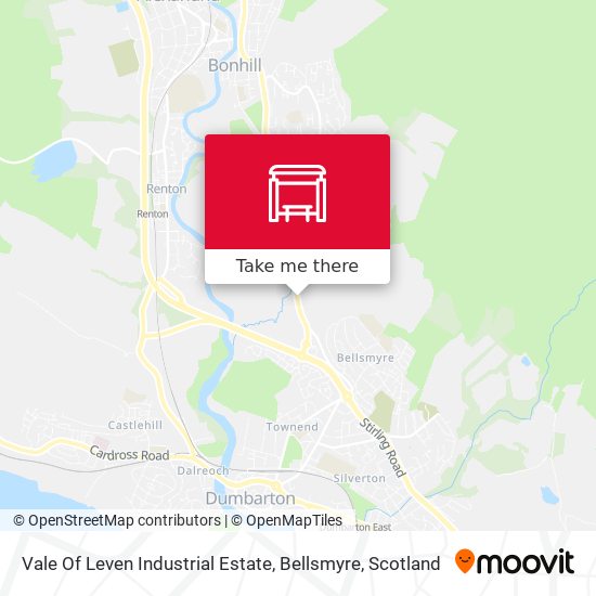 Vale Of Leven Industrial Estate, Bellsmyre map