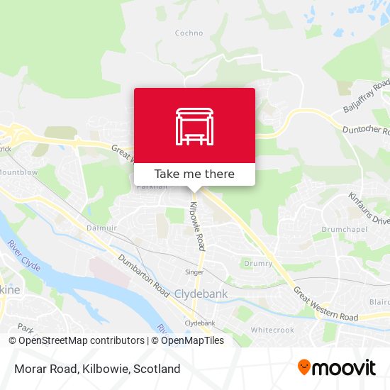 Morar Road, Kilbowie map