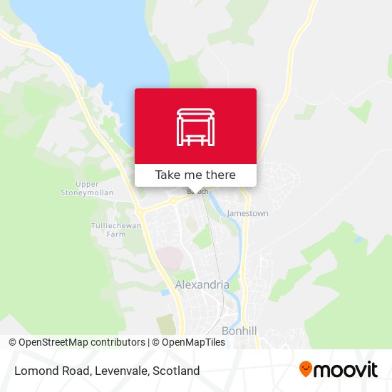 Lomond Road, Levenvale map