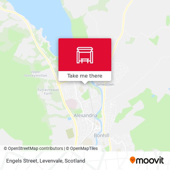 Engels Street, Levenvale map