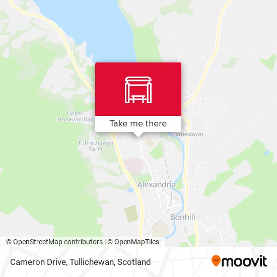 Cameron Drive, Tullichewan map