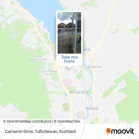 Cameron Drive, Tullichewan map