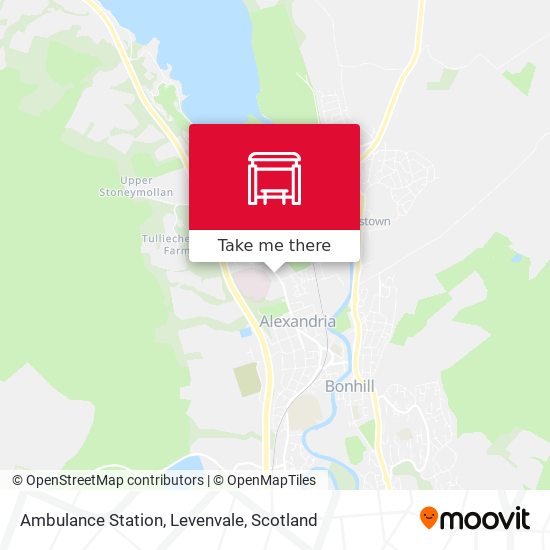 Ambulance Station, Levenvale map
