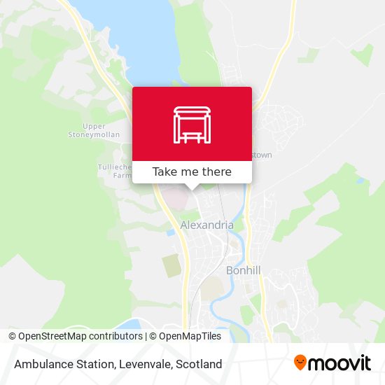 Ambulance Station, Levenvale map