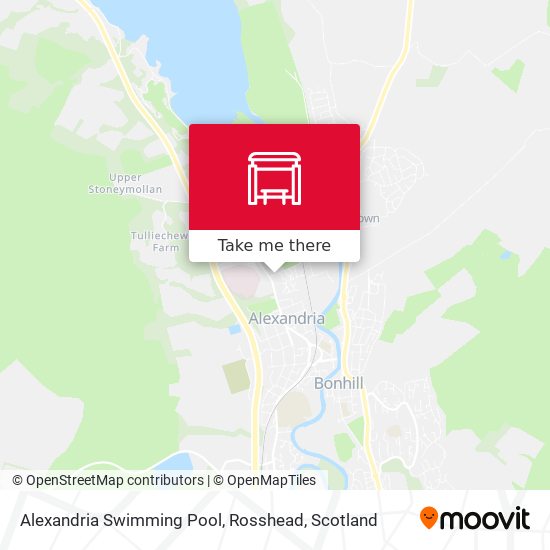 Alexandria Swimming Pool, Rosshead map