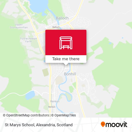 St Marys School, Alexandria map