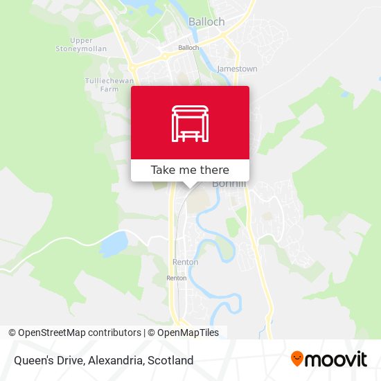 Queen's Drive, Alexandria map