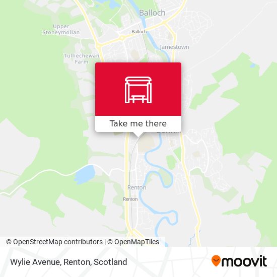 Wylie Avenue, Renton map
