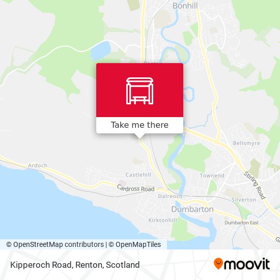 Kipperoch Road, Renton map