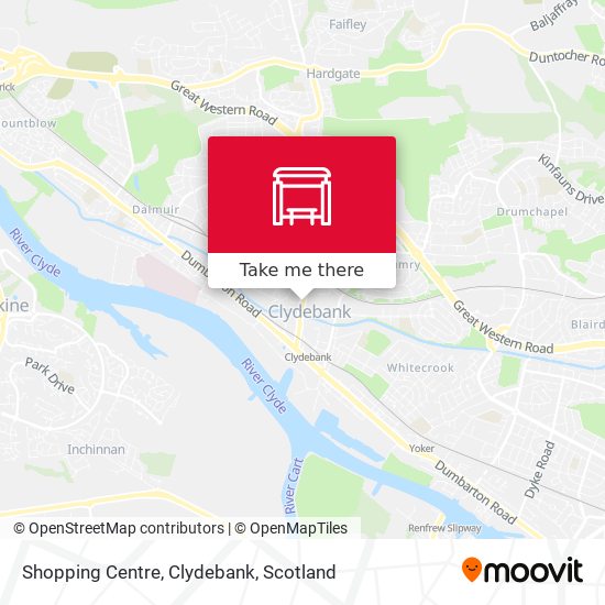 Shopping Centre, Clydebank map