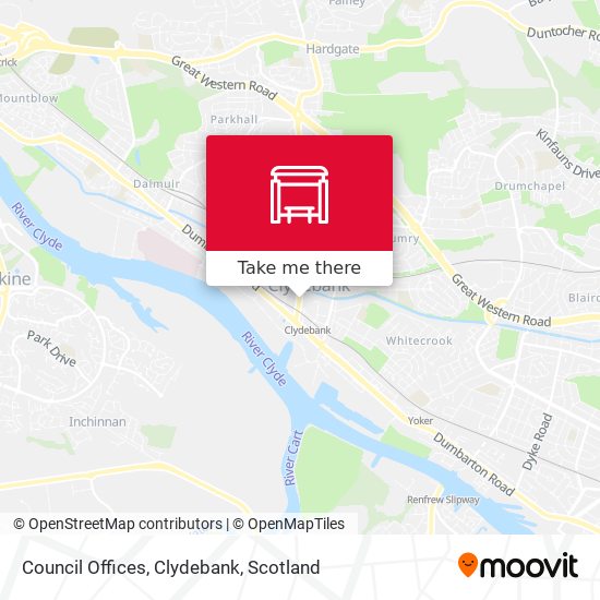 Council Offices, Clydebank map