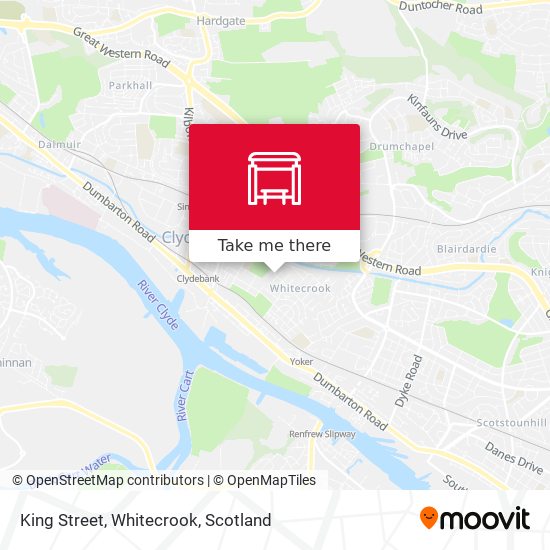 King Street, Whitecrook map