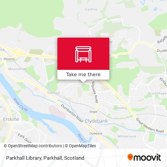 Parkhall Library, Parkhall map