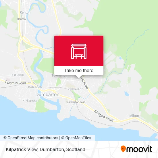 Kilpatrick View, Dumbarton map