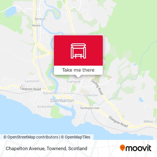 Chapelton Avenue, Townend map