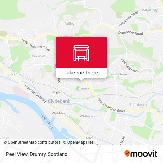 Peel View, Drumry map
