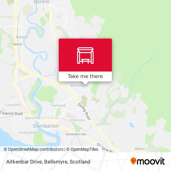 Aitkenbar Drive, Bellsmyre map