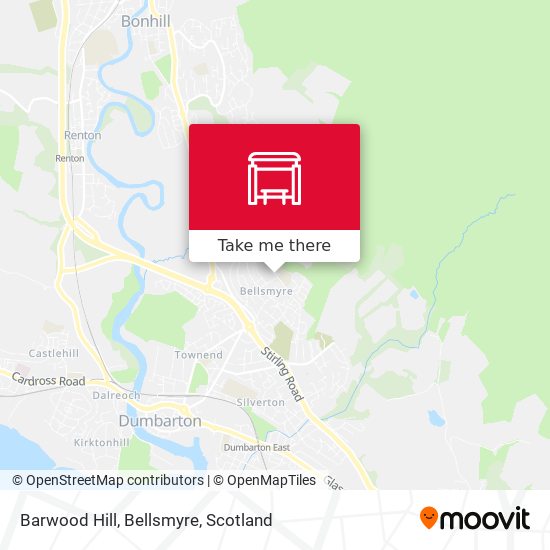 Barwood Hill, Bellsmyre map