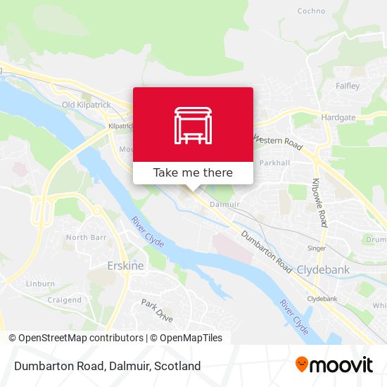 Dumbarton Road, Dalmuir map