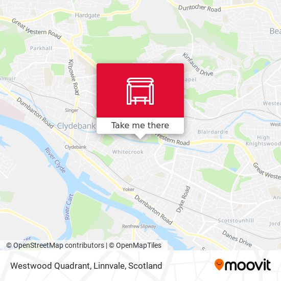 Westwood Quadrant, Linnvale map