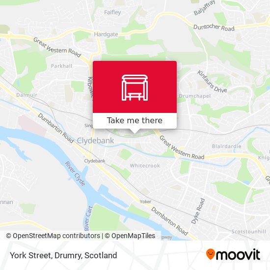 York Street, Drumry map