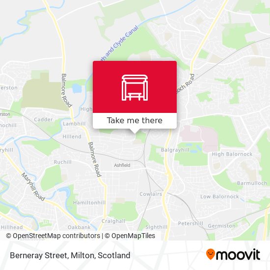 Berneray Street, Milton map