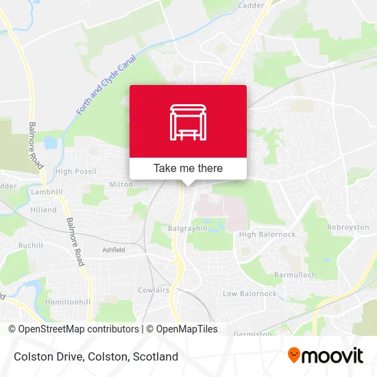 Colston Drive, Colston map