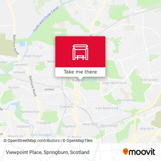 Viewpoint Place, Springburn map