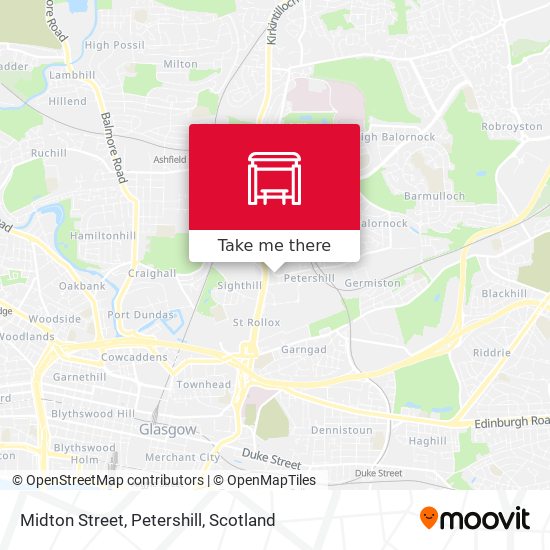 Midton Street, Petershill map