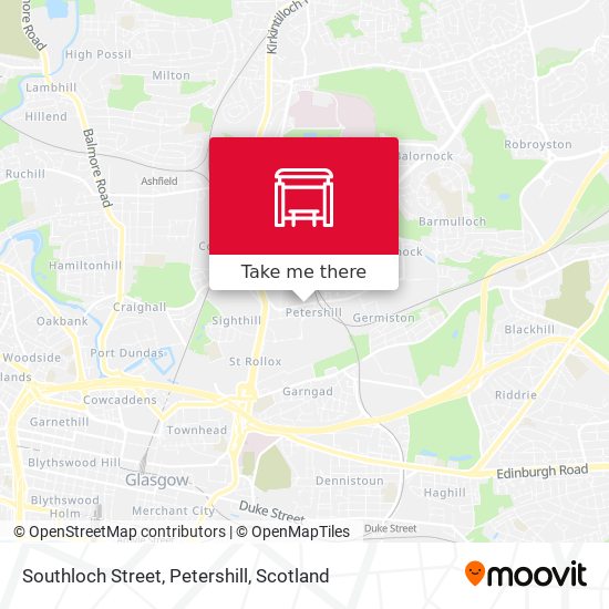 Southloch Street, Petershill map