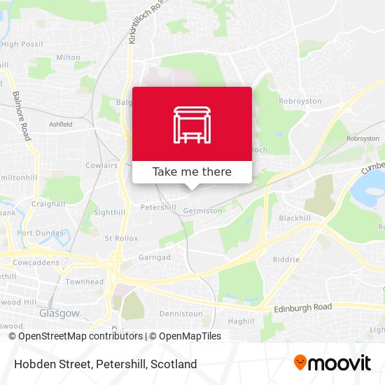 Hobden Street, Petershill map