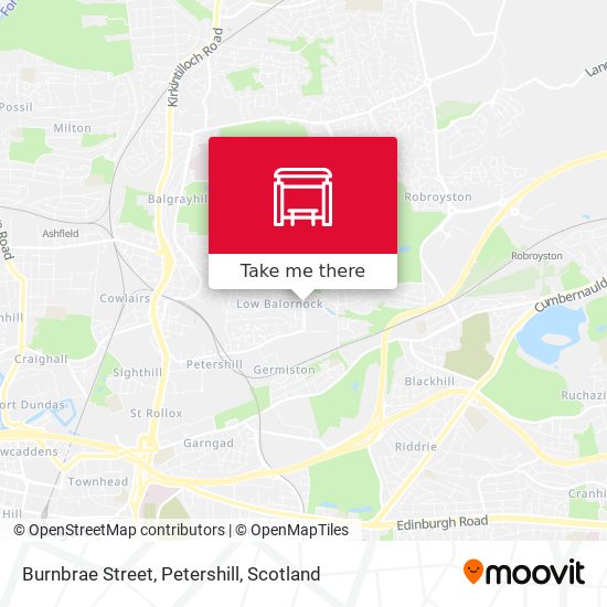 Burnbrae Street, Petershill map