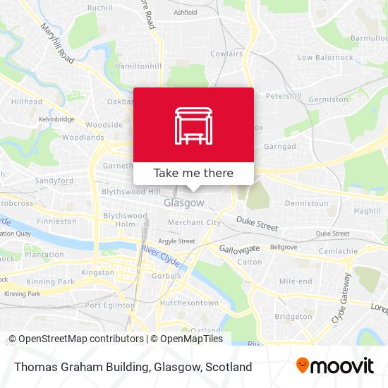 Thomas Graham Building, Glasgow map