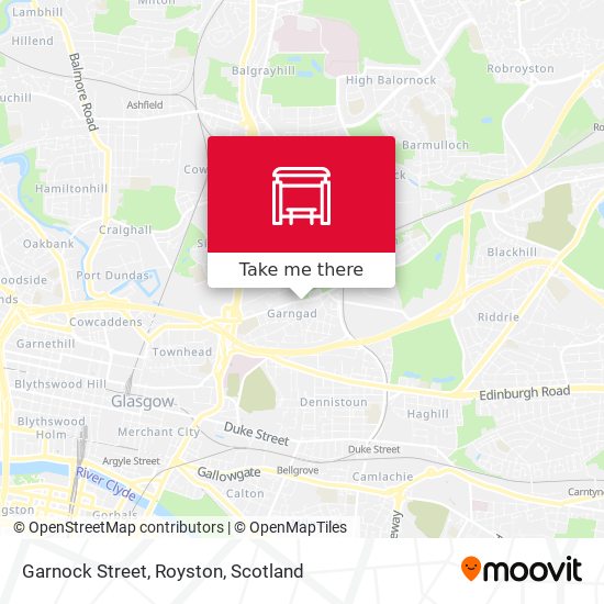 Garnock Street, Royston map