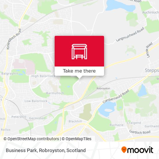 Business Park, Robroyston map