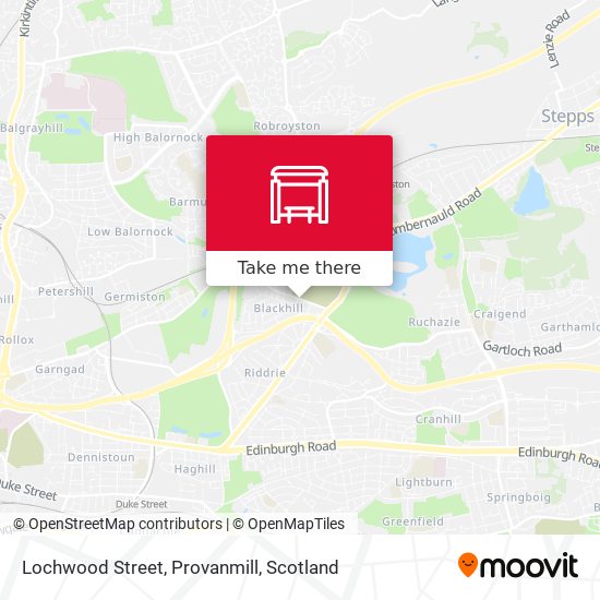 Lochwood Street, Provanmill map