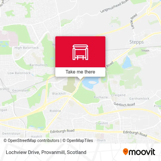 Lochview Drive, Provanmill map