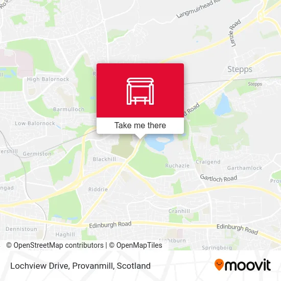 Lochview Drive, Provanmill map