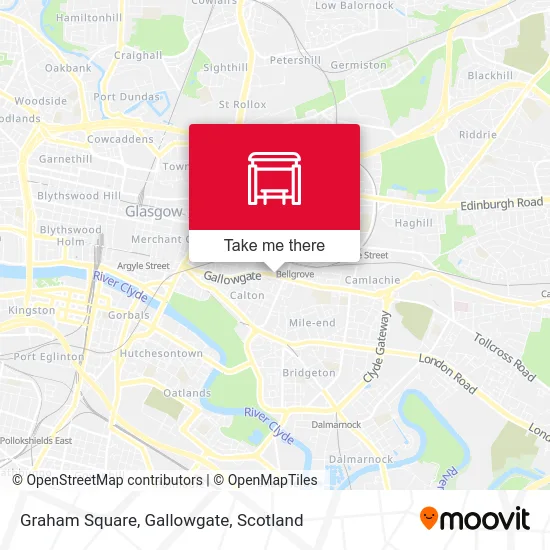 Graham Square, Gallowgate map