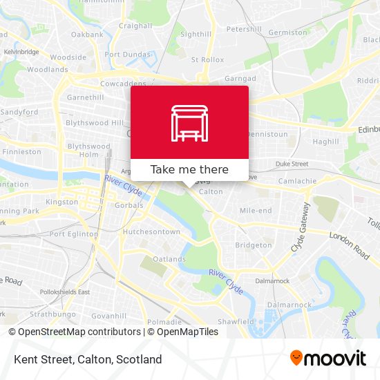 Kent Street, Calton map