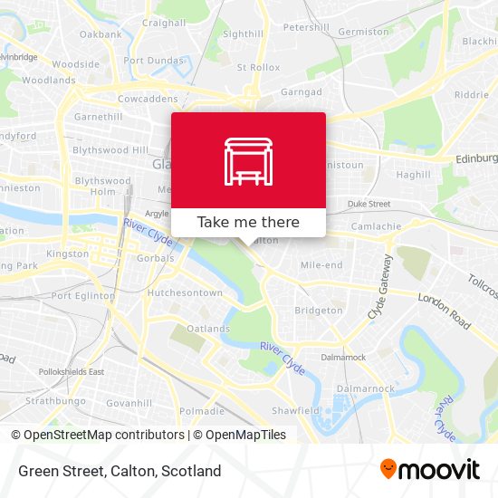 Green Street, Calton map