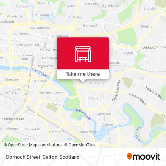 Dornoch Street, Calton map