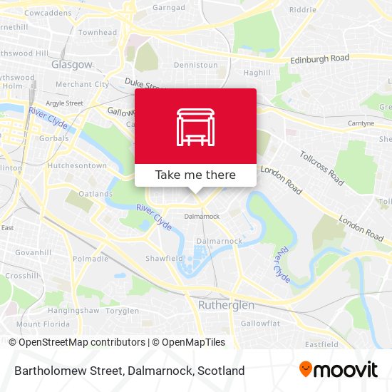 Bartholomew Street, Dalmarnock map