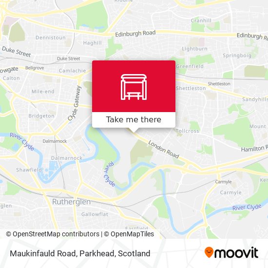 Maukinfauld Road, Parkhead map