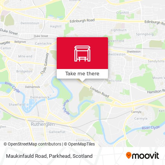 Maukinfauld Road, Parkhead map