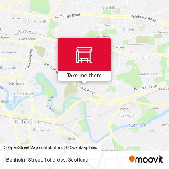 Benholm Street, Tollcross map